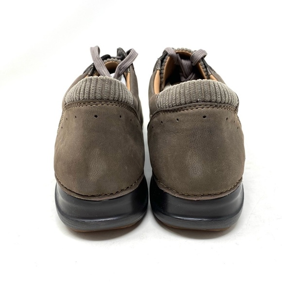 Clarks Women's Appley Tie Taupe Nubuck comfort shoes - Picture 5 of 7